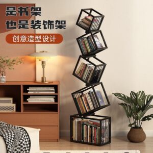 Steel-made modern bookshelf